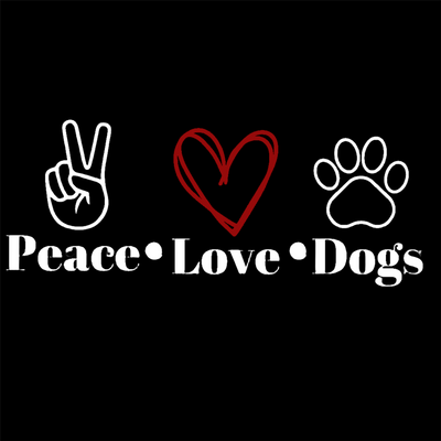 Peace Love Dogs T-Shirt